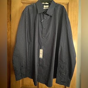 Lucky Brand Navy long sleeve dress shirt